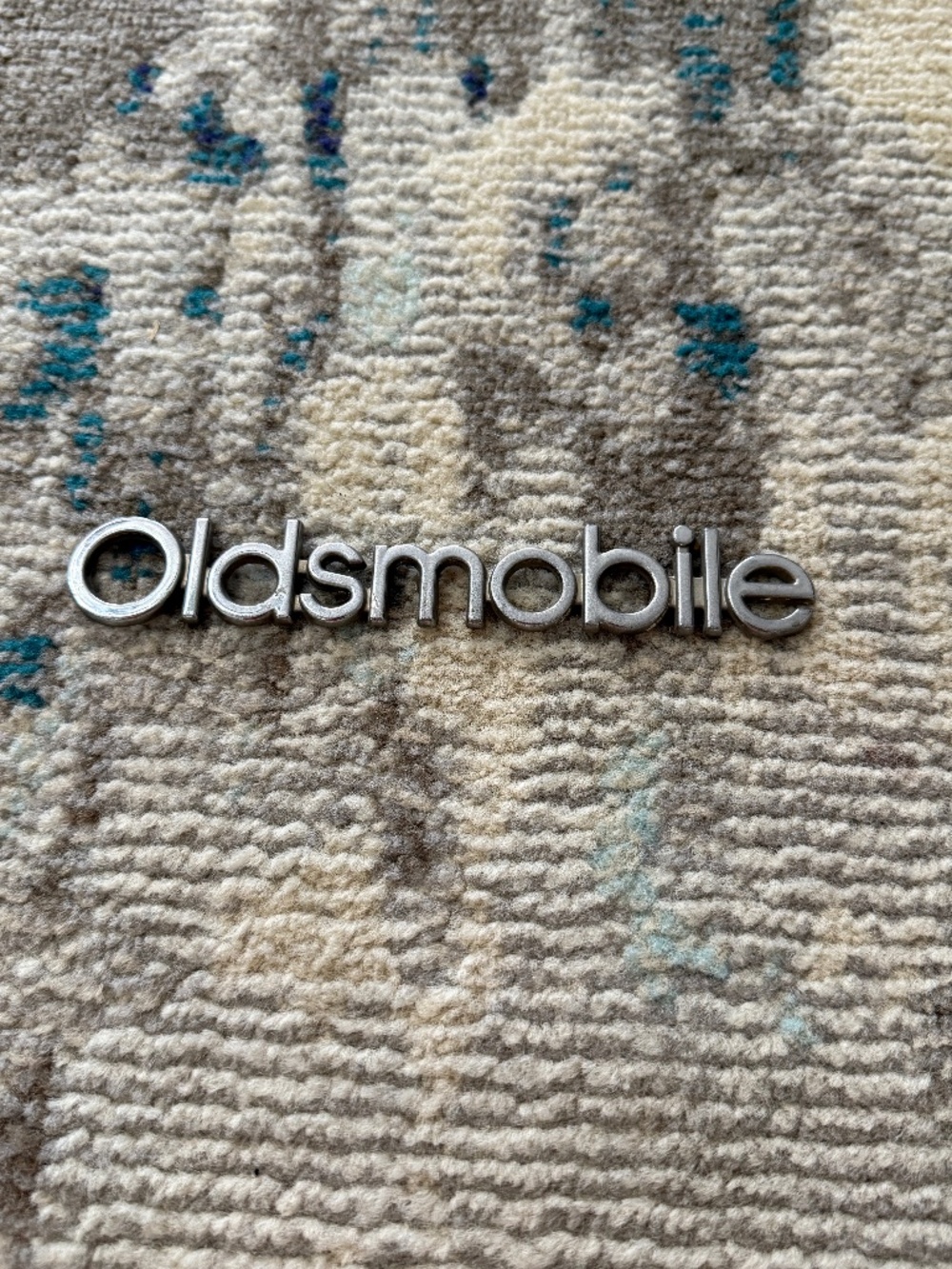 Vintage 1990s Oldsmobile Emblem Car Decal Logo Badge GM auto part replacement